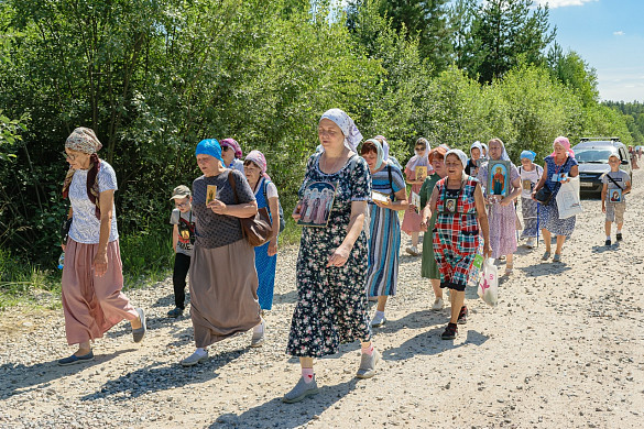 В Тейковском районе прошел крестный ход, посвященный Андрею Боголюбскому
